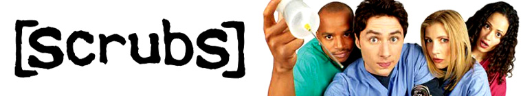 Scrubs - Scrubs fokuserar på livet för flera personer som arbetar på Sacred Heart, ett universitetssjukhus. Den har snabba dialog, slapstick och surrealistiska...